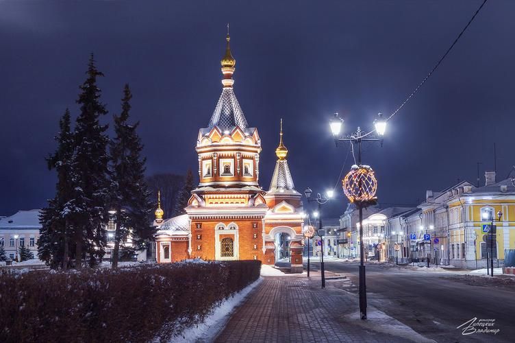 ❄ Снежный хоровод славных городов