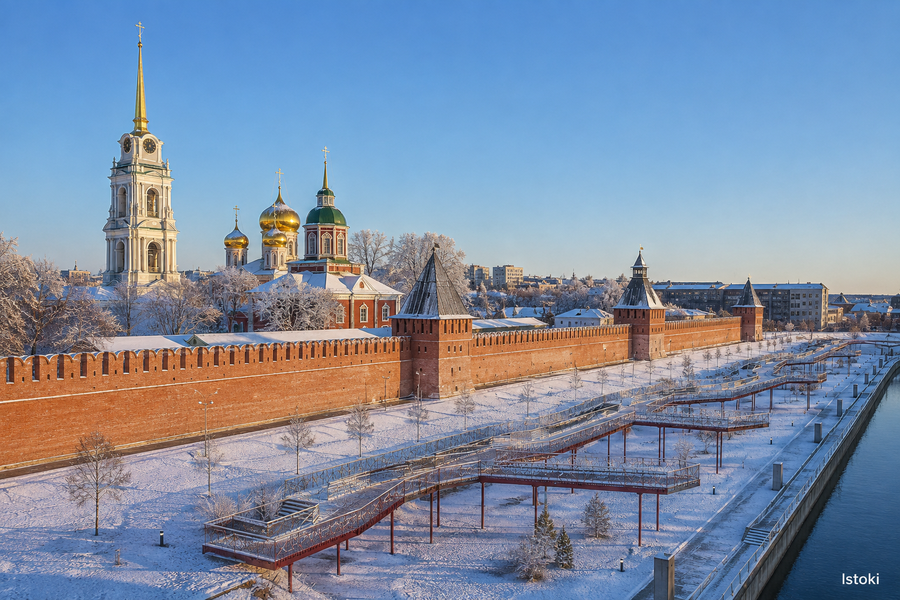 Автобус | Новогодняя Тула: пряники, дворцы и Бах