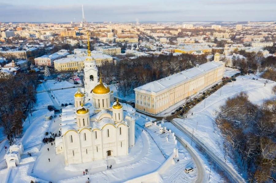 Автобус| Новогодние огни белокаменной Руси: Владимир, Суздаль, Юрьев‑Польский, Переславль‑Залесский